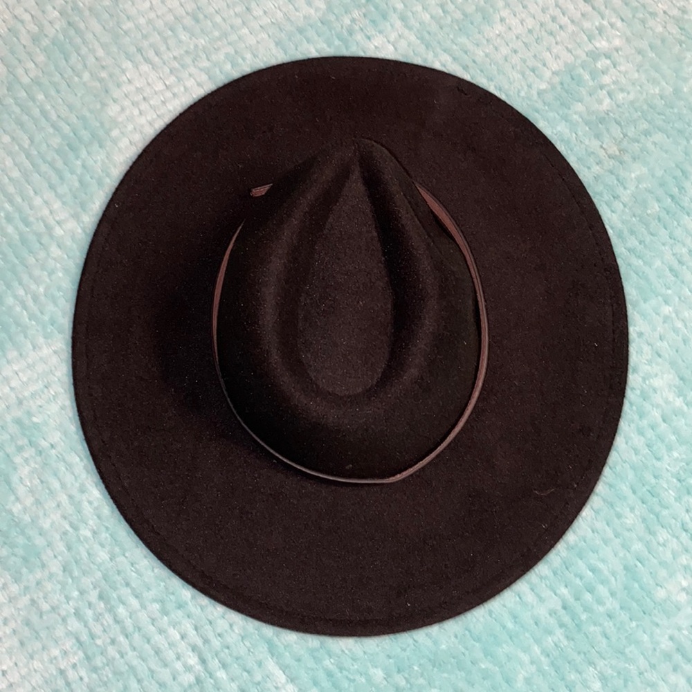 Black Brim Hat